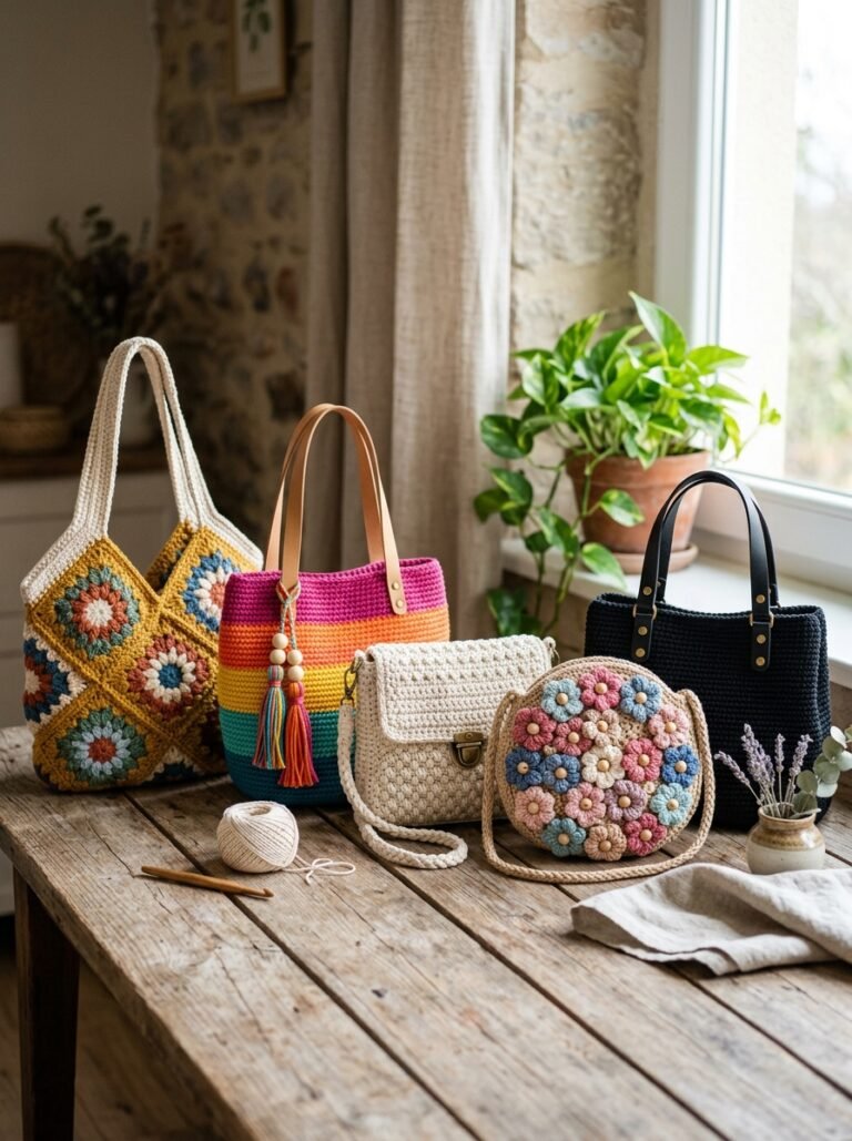 15 Crochet Bag Ideas Cute Easy & Trendy Designs to Make